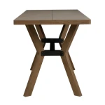 Millwork Brown Friendship Table - Image 6