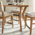 Millwork Brown Friendship Table - Image 5