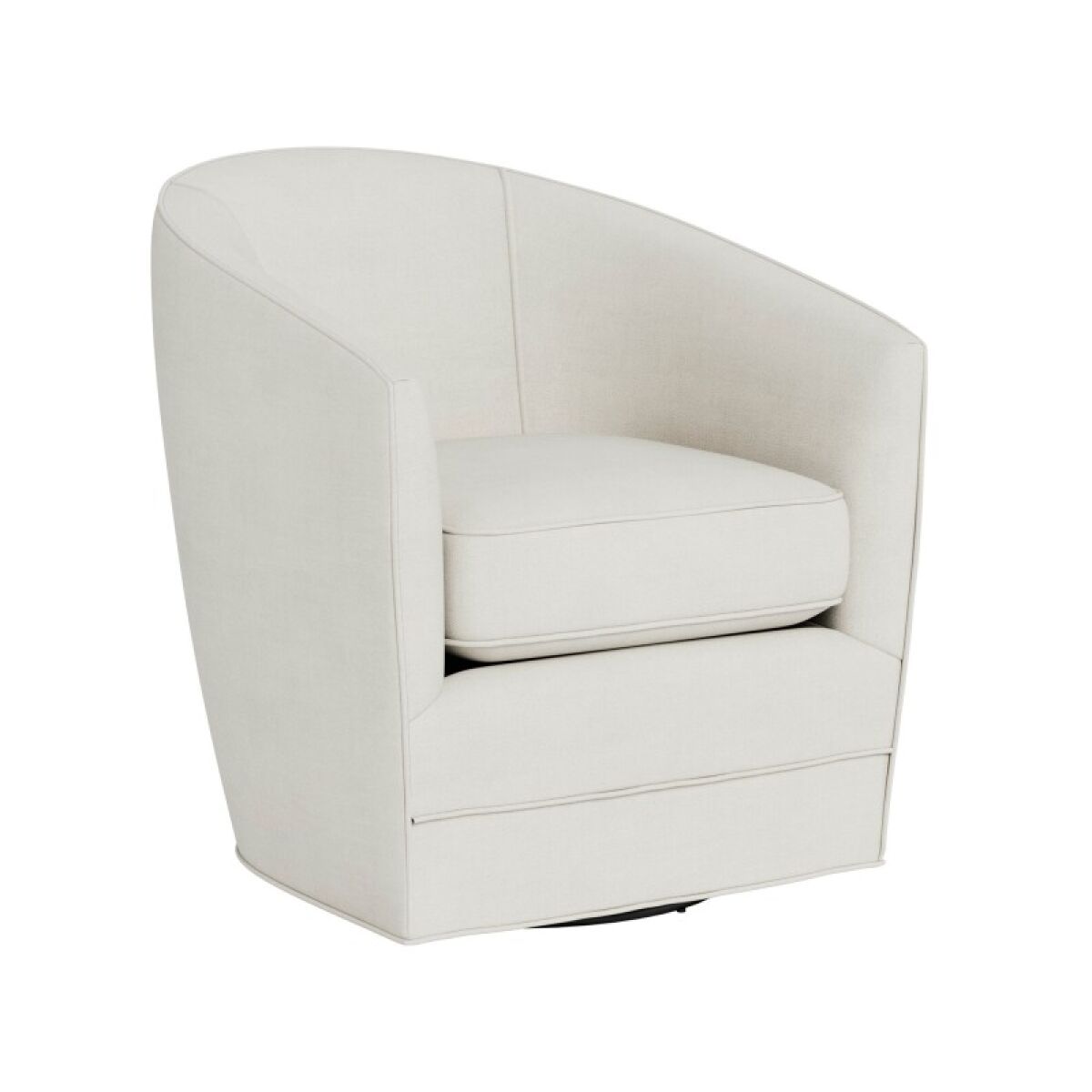 Coastal Living Outdoor Burke Outdoor Swivel Chair – Special Order Outdoor Chairs Cream 8