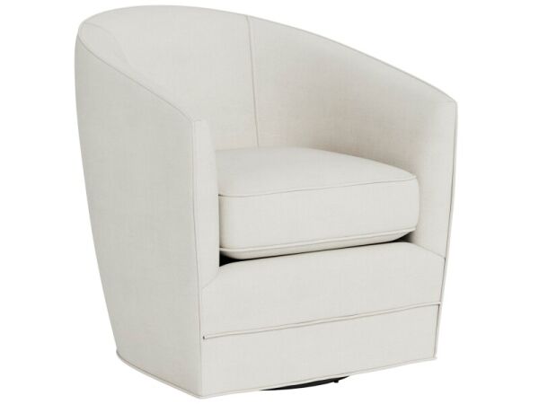 Coastal Living Outdoor Burke Outdoor Swivel Chair – Special Order Outdoor Chairs Cream 13