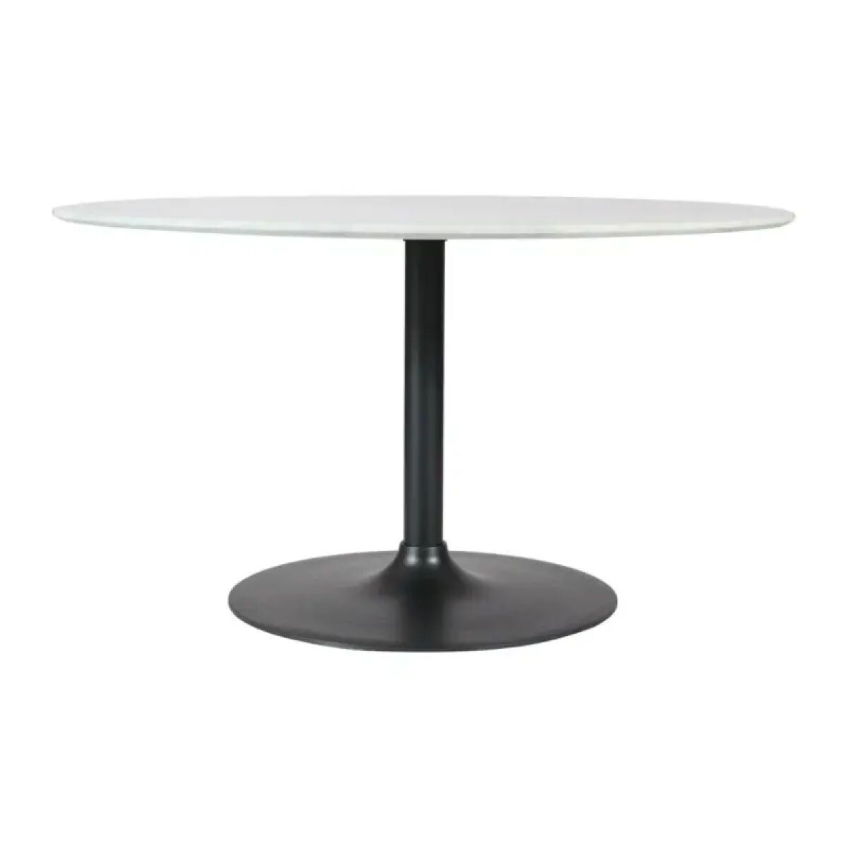 bd2625ab763c48e13767a246154f4f4e Rowan 42" Round Marble Pedestal Dining Table - Image 1
