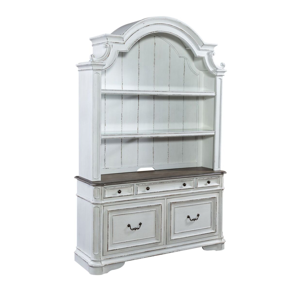 Magnolia Manor Credenza & Hutch Magnolia Manor Credenza & Hutch - Image 1