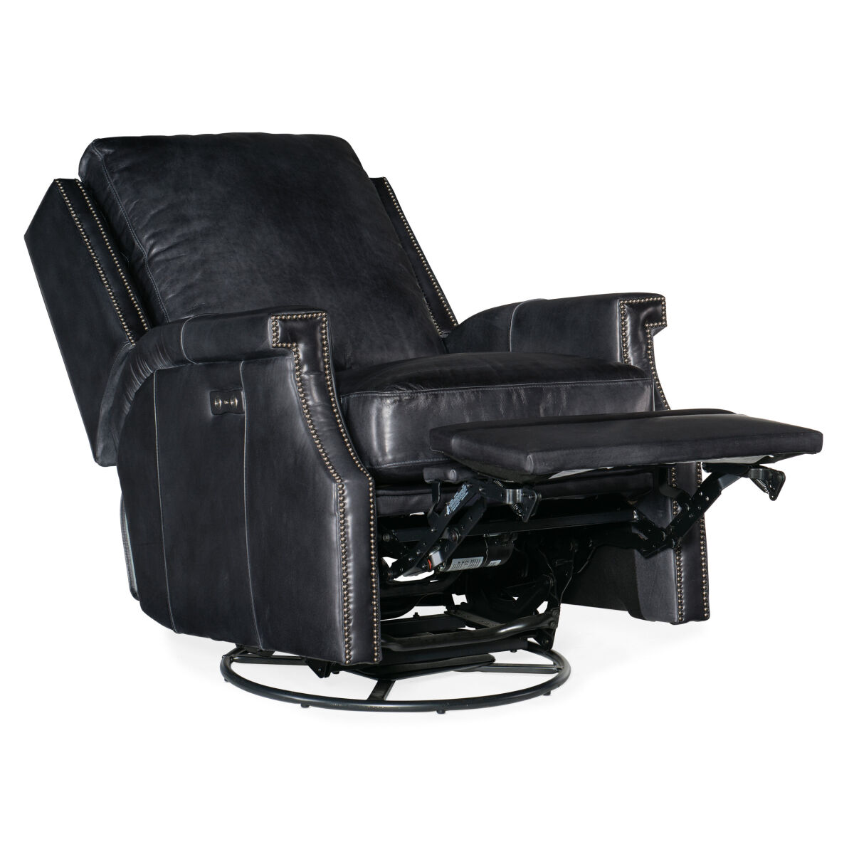 RC Collin PWR Swivel Glider Recliner Recliners Hooker Furniture 8