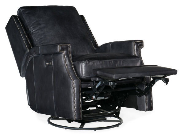 RC Collin PWR Swivel Glider Recliner Recliners Hooker Furniture 13