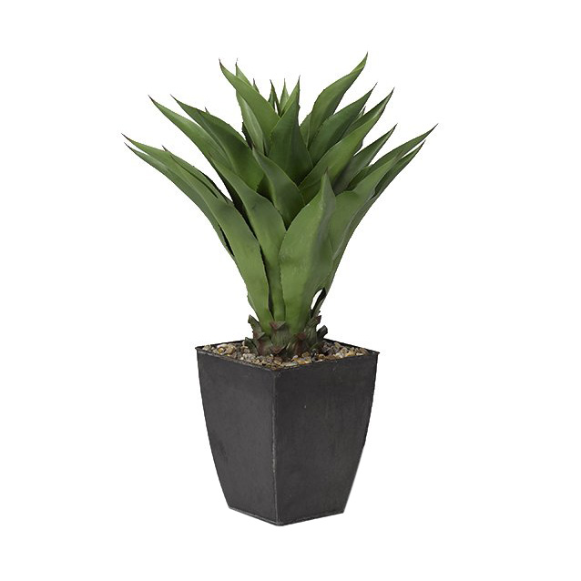 DW Silks Sisal Plant in Planter
