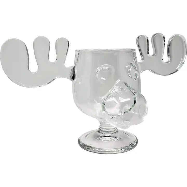 Moose Glass Mug
