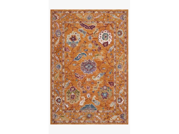 Loloi Padma Orange/Multi Rugs Area Rug