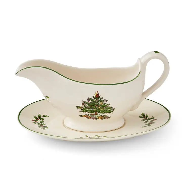 Christmas Tree Gravy Boat