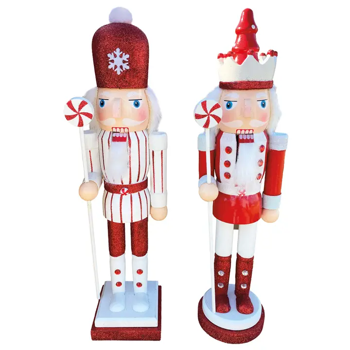 Red Peppermint Nutcracker