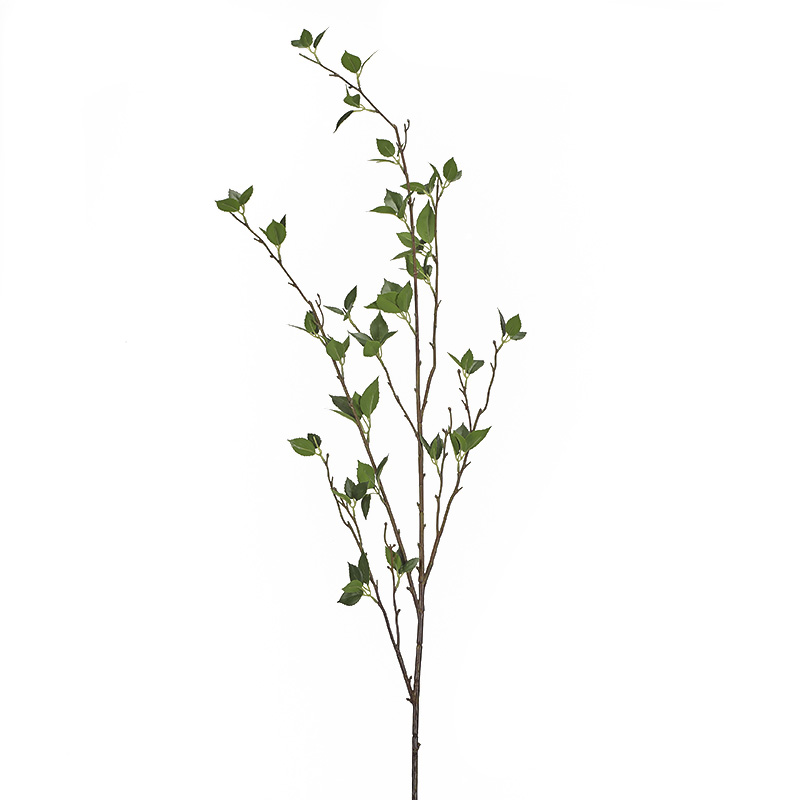 DW Silks Cherry Leaves Branch
