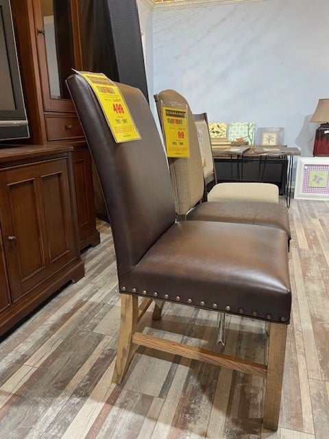 Bassett Aiken Leather Chair
