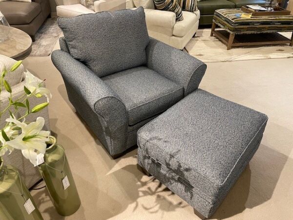 Craftmaster Sofa, Chair, and Ottoman - Image 6