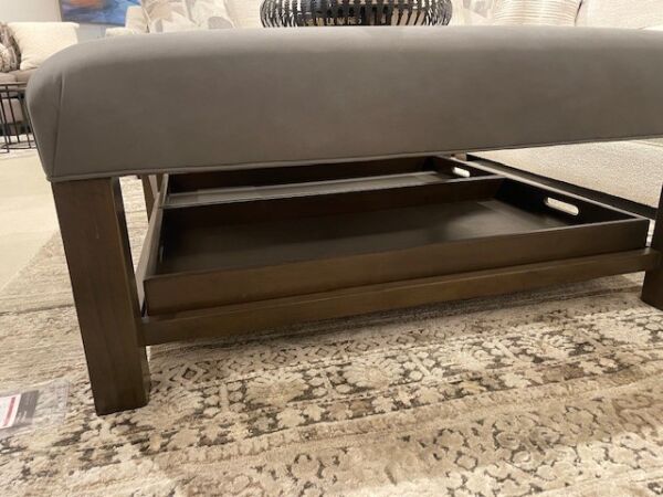 Craftmaster Large Ottoman in Arlo-41 - Image 2