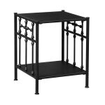 Liberty Open Night Stand in Black