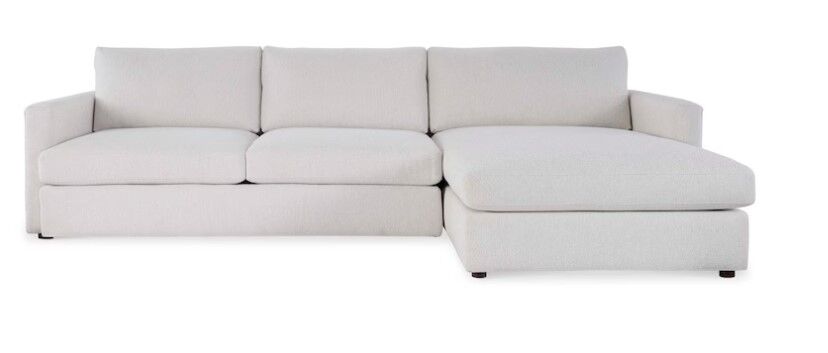 Allure Track Arm Bench Seat Chaise Sectional