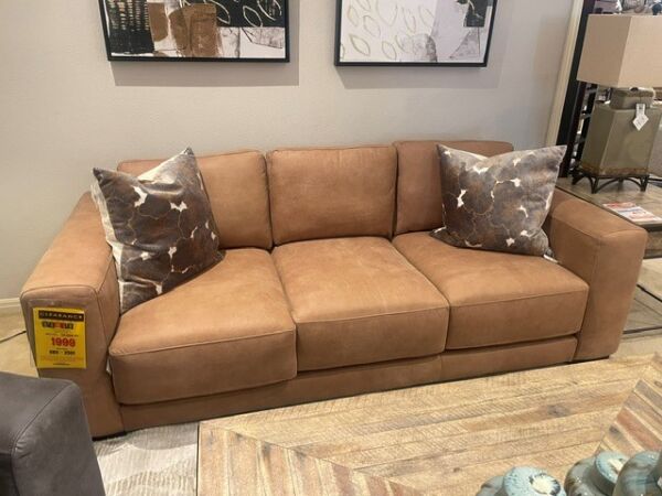 Bassett Cabo Leather Sofa