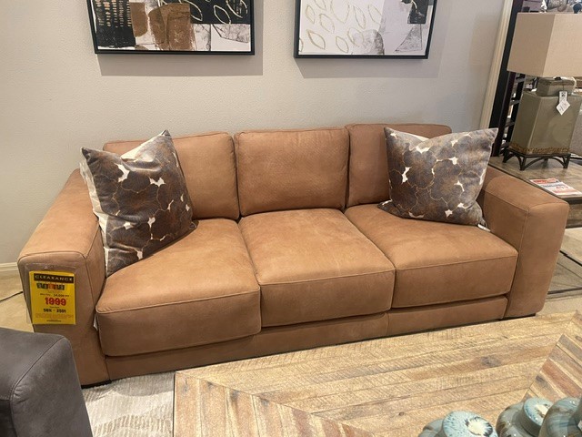 Bassett Cabo Leather Sofa