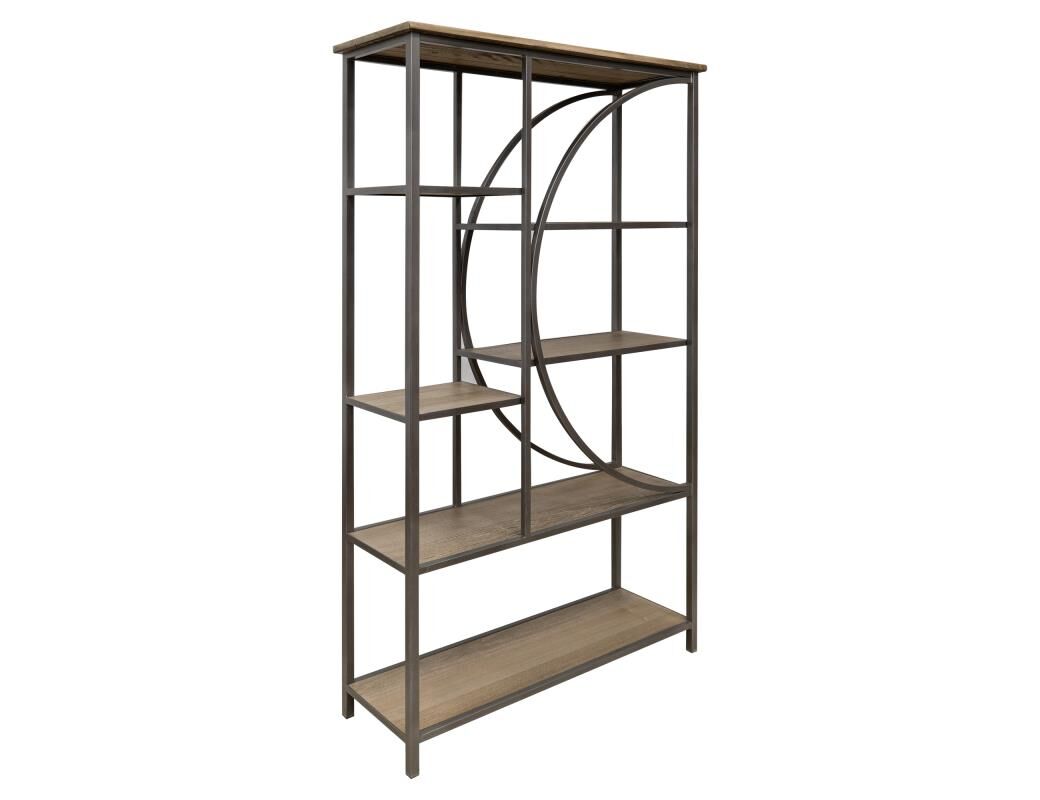 Zandria 7-Shelf Bookcase
