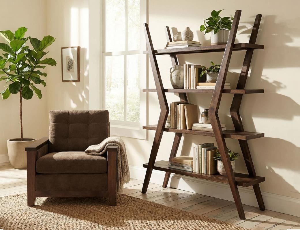 Moka Etagere Bookcase