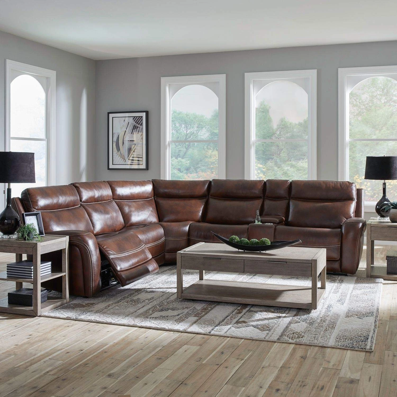 7005cg-uph-6pcsec_large bee Blair 6 Piece Sectional - Image 1