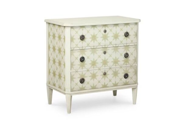 Caroline 3 Drawer Painted Accent Chest