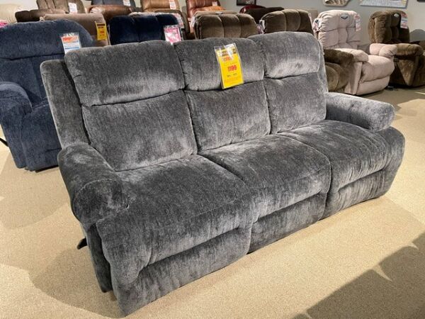 Best Brielle Space Saver Sofa in Charcoal