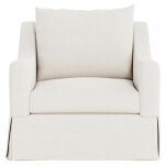 Grace Fabric Swivel Chair - Image 3