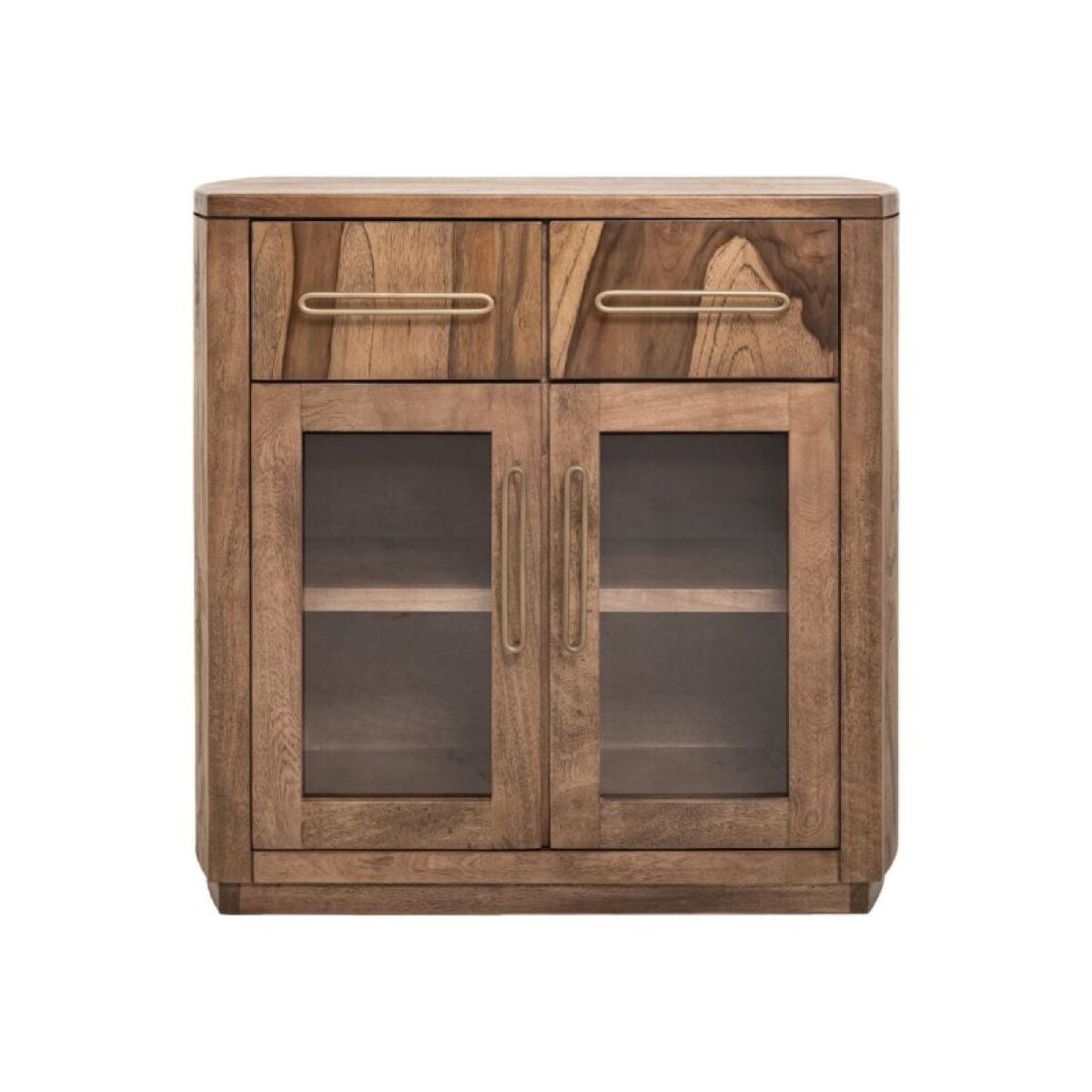 ff3d718bf991d8d0306b0c9df587151c Balam 2 Drawer & 2 Glass Door, Server - Image 1
