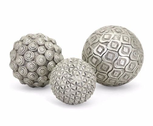 Screenshot 2026-10-01 111848 Nahara Silver Balls - Set of Three - Image 1